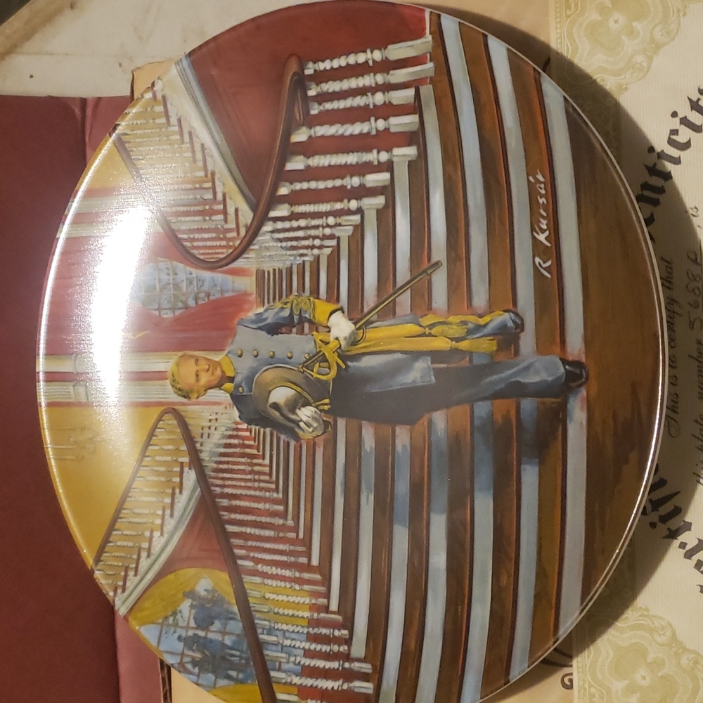 ASHLEY GONE WITH THE WIND COLLECTOR PLATE - Picture 2 of 6